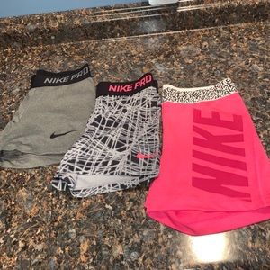 Nike Pro Shorts Bundle